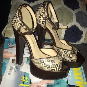 Chinese Laundry Brown Heels